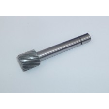 ŠNEK RYCHLOMĚRU OCELOVÝ - HŘÍDEL DO SKŘÍNĚ  - 12 ZUBŮ - (MALÝ MODUL - PRŮMĚR PŘES ZUBY 13,8MM)